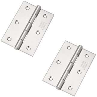 2 Stück hochwertiges Aufschraubscharnier, B-1059-3, Größe: 64 mm, von TAKIGEN, Tragkraft: 9,7 kg (21 lbs). Produktbild