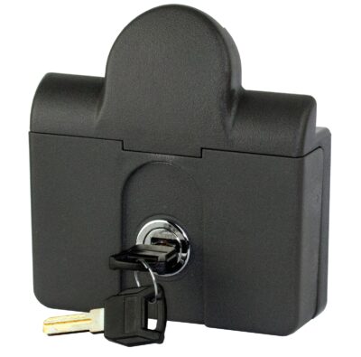 Portamonete con contenitore per monete da 1 euro, 14.60.250-0, by SISO, versione: mancino. Contenitore per monete, vista frontale, con chiave