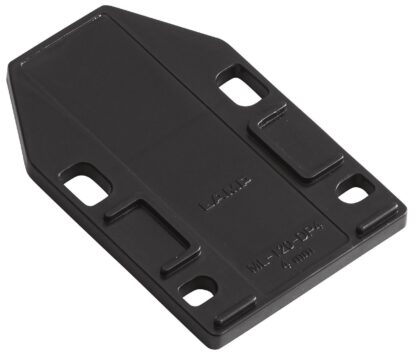 4 Stück Distanzplatte, aus Polyacetal, Oberfläche: schwarz, 70 mm (2-3/4″), ML-120-DP4-BL. Ausgleichsplatte für Magnet-Druckschnäpper ML-120BR, ML-120W und ML-120BL von Sugatsune, von Sugatsune / LAMP® (Japan) – Bild 5