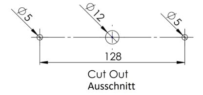 Hochwertiger Druckknopfgriff, aus Zamak, Oberfläche: Edelstahl Look, 14.03.072-0. Massiver Griffverschluss mit selbst einrastendem Schloss und Soft-Close für Yacht, Wohnwagen, Privatjet und viel mehr, von SISO Denmark – Bild 9