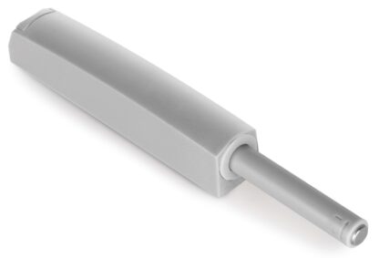 2 Stück eleganter Druckschnäpper, mit Montagegehäuse, Oberfläche: grau, Ausführung: magnetisch, 1900321. Stabiler Push-to-open Türöffner für Möbeltüren, Schranktüren, Klappen und vieles mehr, von EMUCA – Bild 5
