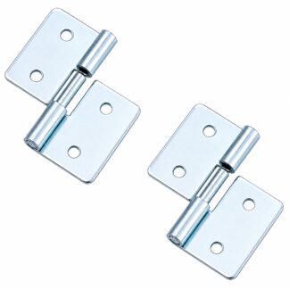 2 Stück kompaktes Aushebescharnier, B-56-L, Höhe: 35 mm, von TAKIGEN, Tragkraft: 2 kg (5 lbs), Ausführung: links. Produktbild