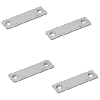 4 Stück Korrosionsbeständige Magnet-Gegenplatte, AS-68, 68 mm (2-43/64″), von Sugatsune. Produktbild