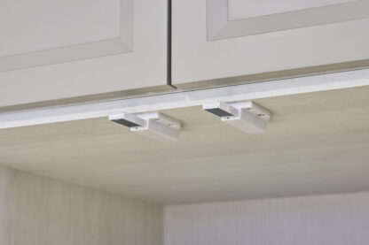 2 Stück hochwertiger Magnet-Druckschnäpper, inkl. Gegenplatte, Oberfläche: braun, 38 mm (1-1/2″), ML-80BR. Push-to-open Türöffner für Möbeltüren, Schranktüren und vieles mehr, von Sugatsune / LAMP® (Japan) – Bild 6