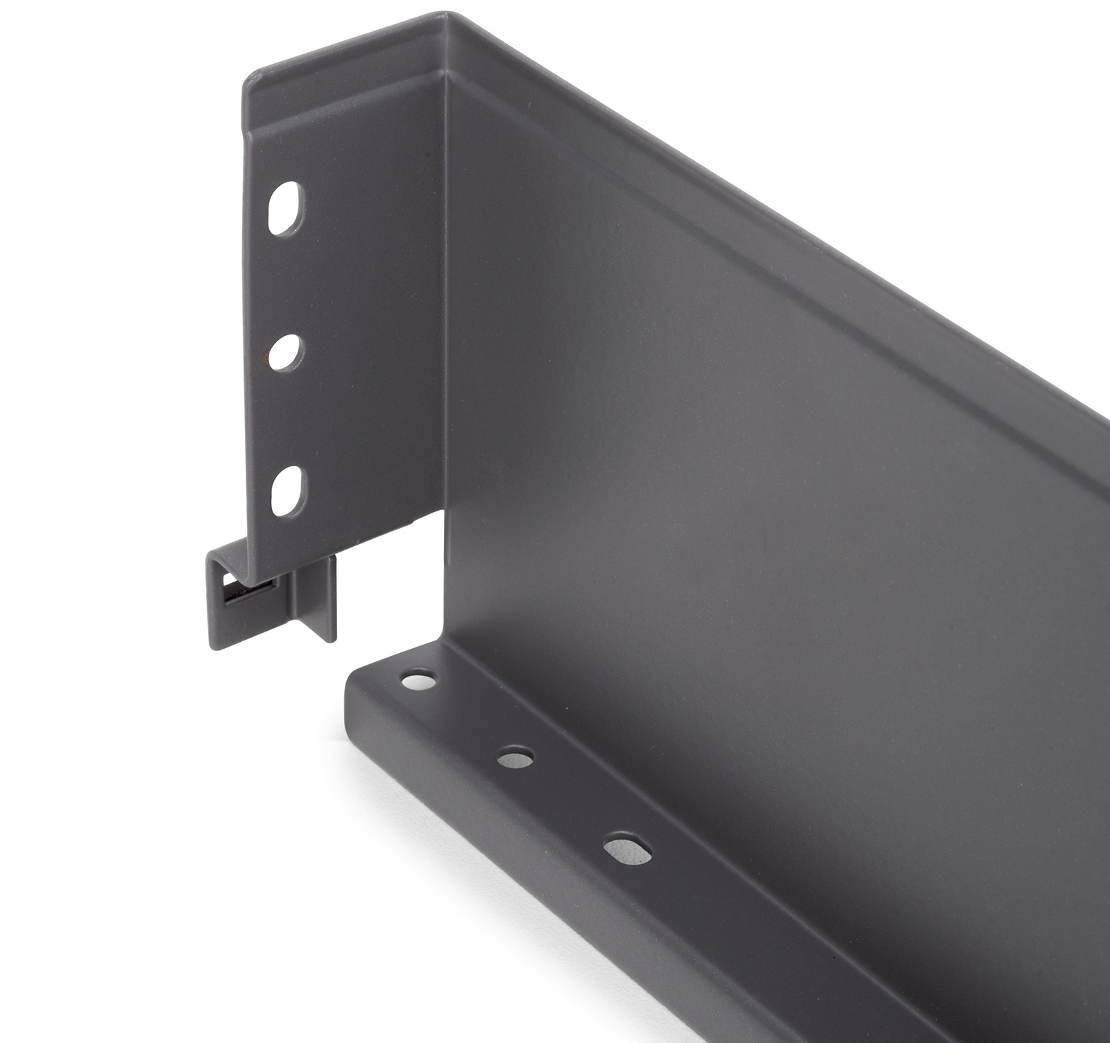 Schubkasten Set, mit extra dünnen Zargen, Höhe: 88 mm (3-15/32″), Oberfläche: anthrazitgrau, 490 mm (19-19/64″), Ausführung: Teilauszug mit Push-to-open, 3275435. Schubladenset für Küchenmöbel und vieles mehr, von EMUCA – Bild 8