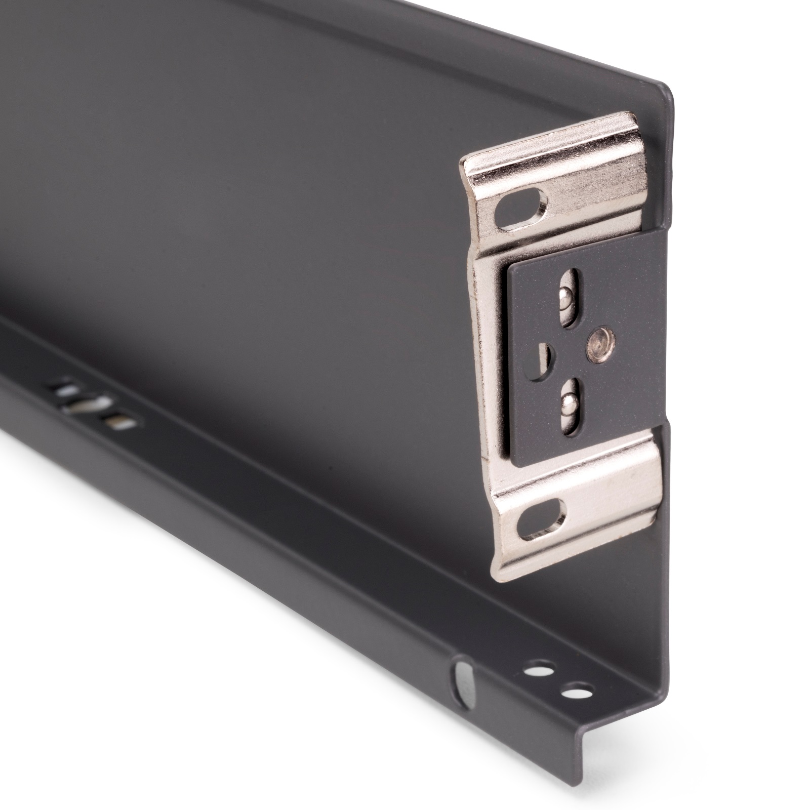 Schubkasten Set, mit extra dünnen Zargen, Höhe: 88 mm (3-15/32″), Oberfläche: anthrazitgrau, 490 mm (19-19/64″), Ausführung: Teilauszug mit Push-to-open, 3275435. Schubladenset für Küchenmöbel und vieles mehr, von EMUCA – Bild 3