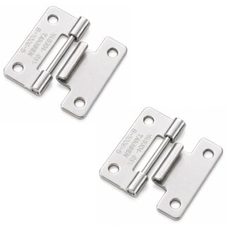 2 Stück hochwertiges Steckscharnier, B-1006-5, Höhe: 30 mm, von TAKIGEN, Tragkraft: 2 kg (5 lbs). Produktbild