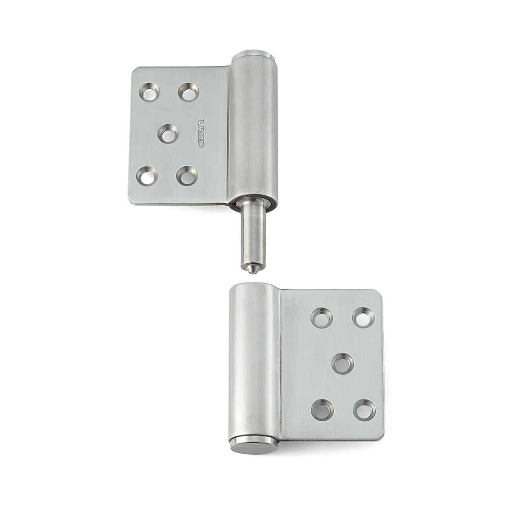 Schwerlastscharnier, für Reinräume, aus korrosionsbeständigem Edelstahl SUS304 (V2A), HG-CV-127L, von Sugatsune / LAMP (Japan) – Bild 2