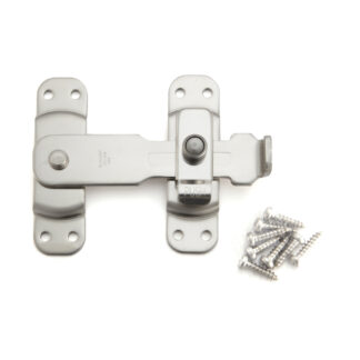 Stabriegel aus rostfreiem Edelstahl SUS304 (V2A), mit Feder BLL-120, von Sugatsune / LAMP (Japan)