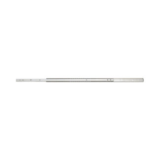 Führungsschienen aus korrosionsbeständigem Edelstahl SUS304 (V2A), Teilauszug, Nennlänge: 500 mm, ESR2021-500. 3/4-Auszug, von Sugatsune / LAMP (Japan)