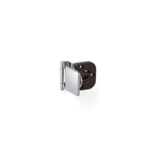 Glastürscharnier, halb aufliegend, mit Zuhaltefunktion GHC34-8CR-K, von Sugatsune / LAMP (Japan)