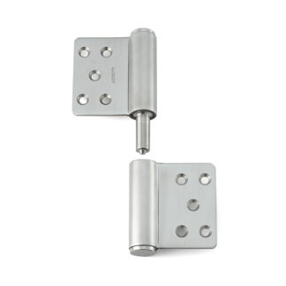 Schwerlastscharnier, für Reinräume, aus korrosionsbeständigem Edelstahl SUS304 (V2A), HG-CV-127L, von Sugatsune / LAMP (Japan)