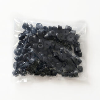 Stellfuß, Gummi, Packung à 100 Stk. K-18-P100, von Sugatsune / LAMP (Japan)