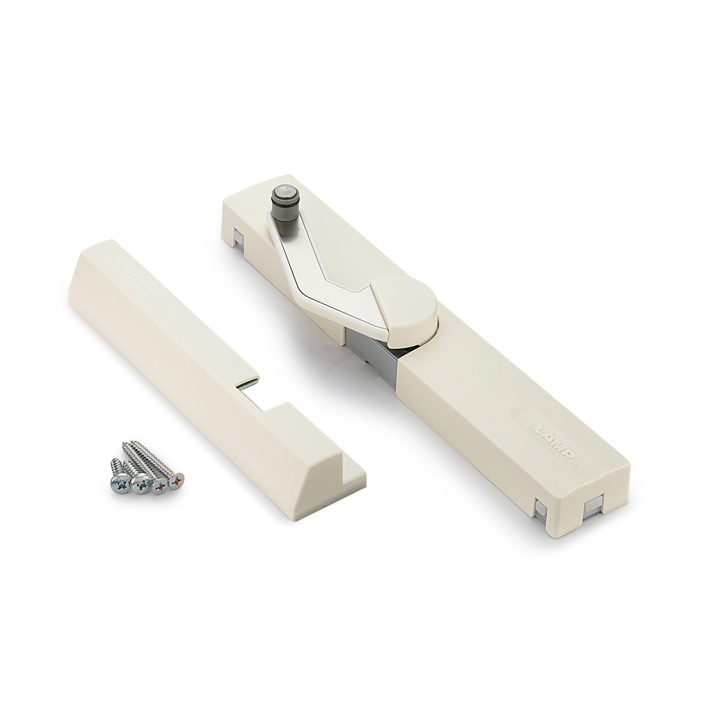 Türdämpfer LDD-S-LWT. Soft-Close für Türen zum Nachrüsten, von Sugatsune / LAMP (Japan)