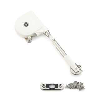 Soft-down-Klappenbeschlag, kurzer Arm SDS-C100W-TVZ, von Sugatsune / LAMP (Japan)