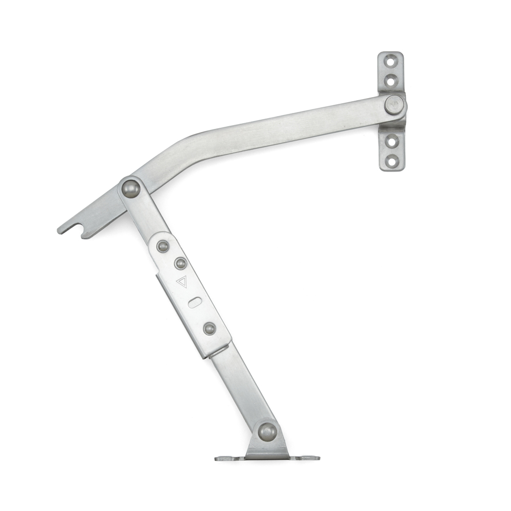 Türfeststeller YA-2020L aus Edelstahl SUS304, links, von Sugatsune / LAMP (Japan)