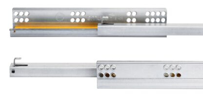 Unterflurführungen, Tragkraft: 25 kg (56 lbs), 250 mm (9-27/32″), Ausführung: Teilauszug mit Soft-Close, 3019005. Hochwertige Unterflurauszüge für Holzschublade, Holzschubkasten, Holztablar und vieles mehr, von EMUCA – Bild 5